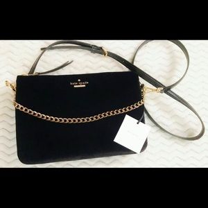Kate Spade velvet crossbody